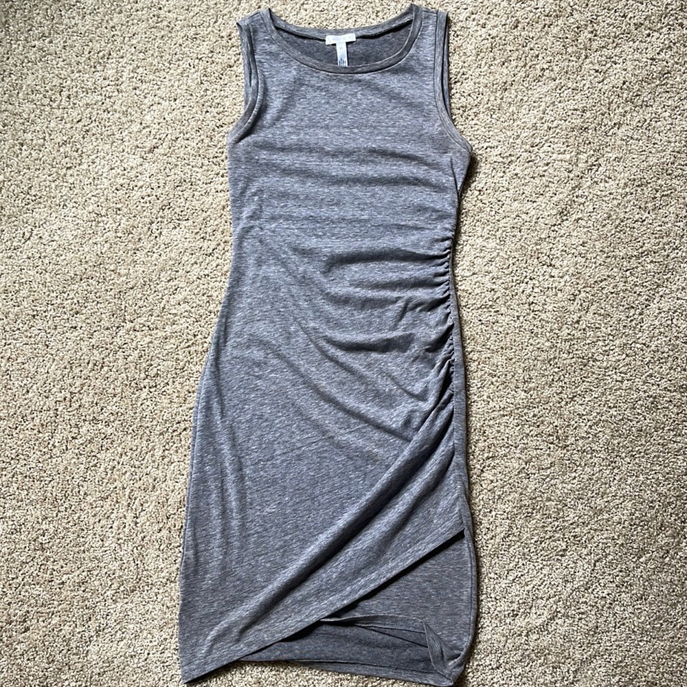 Leith size XS grey dress, asymmetrical bottom